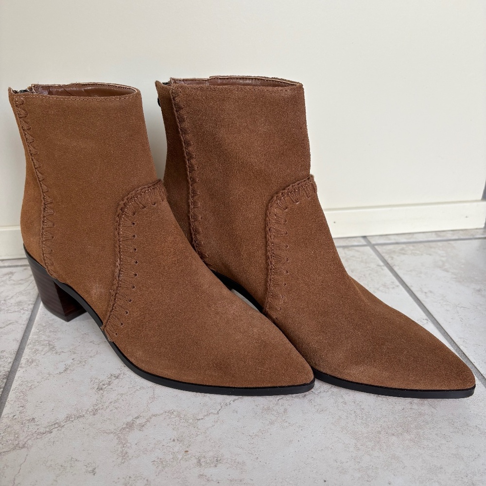 Sanctuary Genuine Leather Heeled Boots - Suede - Size 7/8 - NWOT